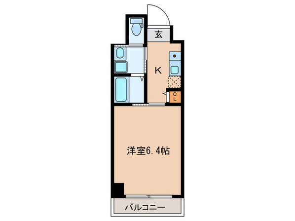 ワイズタワー新栄の物件間取画像